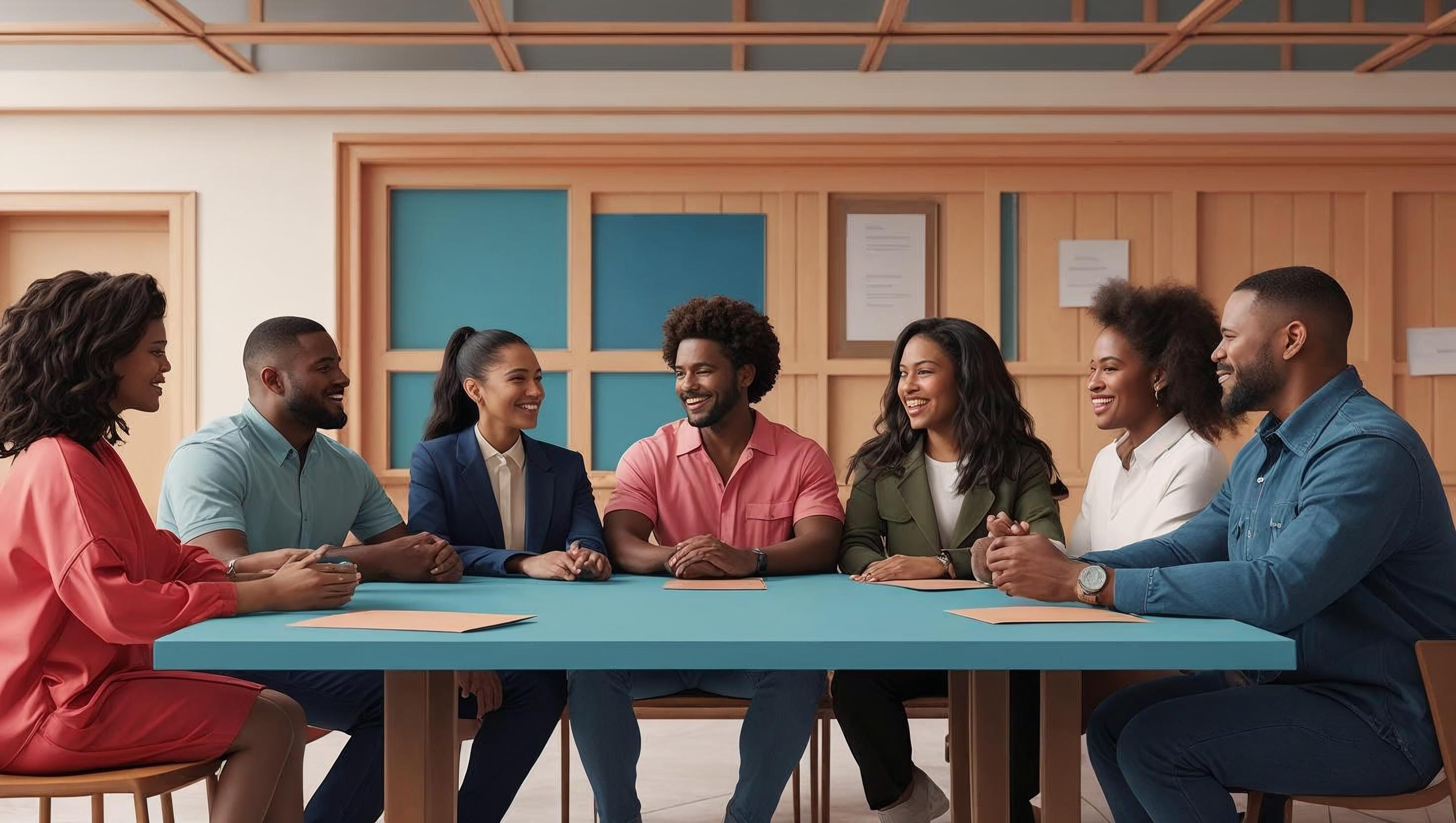 A modern apartment building